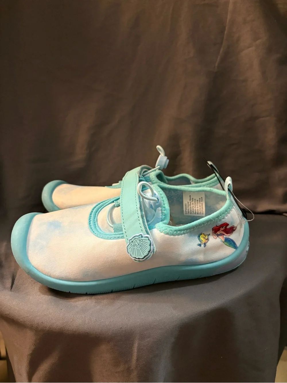 Kids' Light Blue Mermaid Mary Jane Water Shoes New without tag sku FDB
